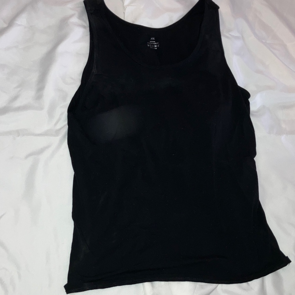 Classic Black Sleeveless Tank Top